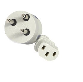 Smartplug Dk-Netkabel Gr 1,8m, Lige Apparatstik M/Jord