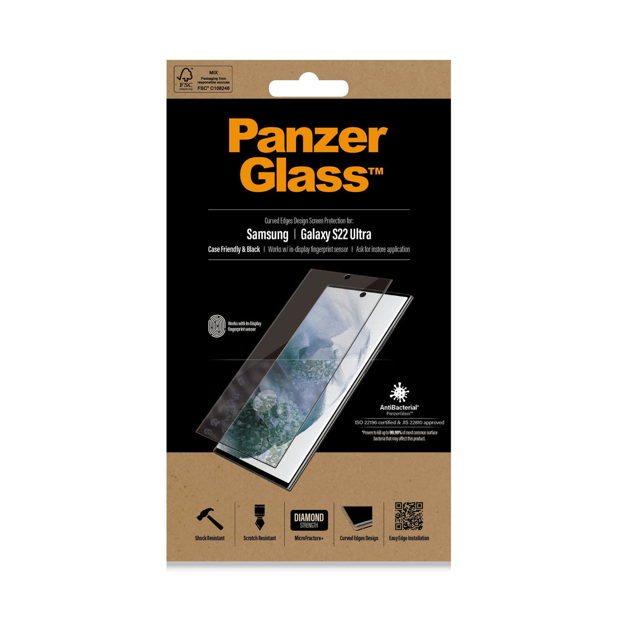 Panzerglass 7295 Protector De Pantalla Para Teléfono Móvil Samsung 1 Pieza(S)
