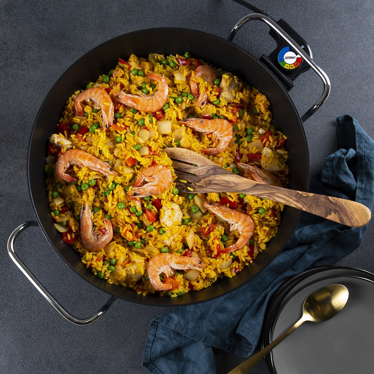 Cazuela Eléctrica Princess Multi Wonder Chef Pro 162367 Ø35cm 1800w