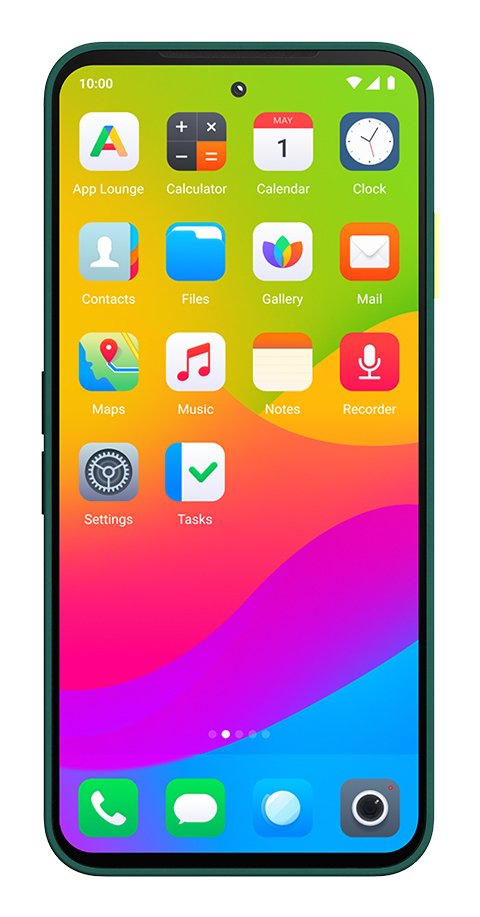 Smartphone Fairphone The (Gen 6) 16 Cm (6.31") Sim Doble Android 15 5g Usb Tipo C 8 Gb 256 Gb 4415 Mah Verde