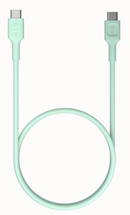 Green Cell Usb-C To Usb-C Cable Powerflex 100w 0.3m Verde - Silicone