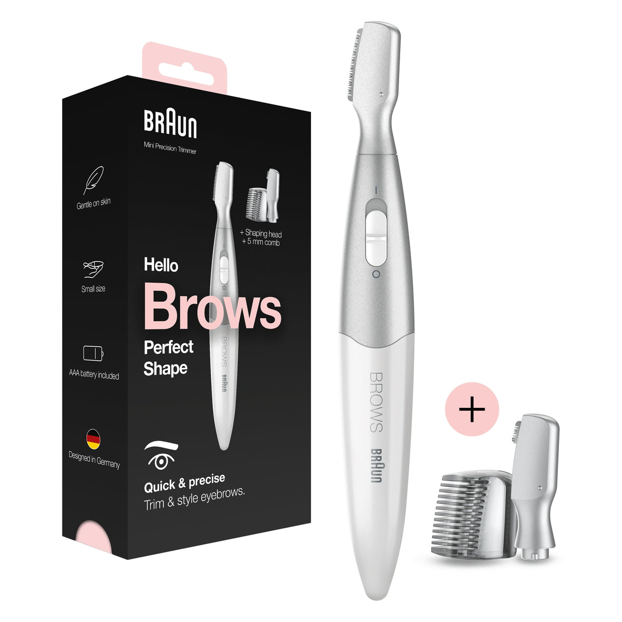EAN 4210201423645 - Braun FG1106 depiladora de precisión Plata imagen 3