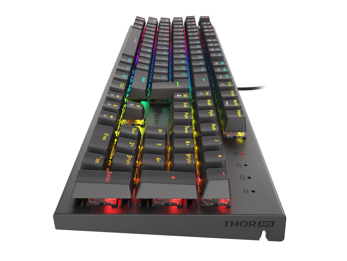 EAN 5901969432909 - GENESIS Thor 303 teclado Juego USB QWERTY Internacional de EE.UU. Negro imagen 3