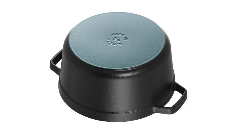 Staub La Cocotte 20cm Redondo, Negro, Hierro Fundido Olla