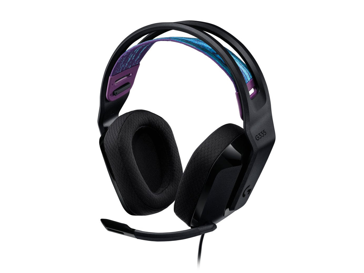 Auriculares Gaming Con Micrófono Logitech G335 Jack 3.5 Negros