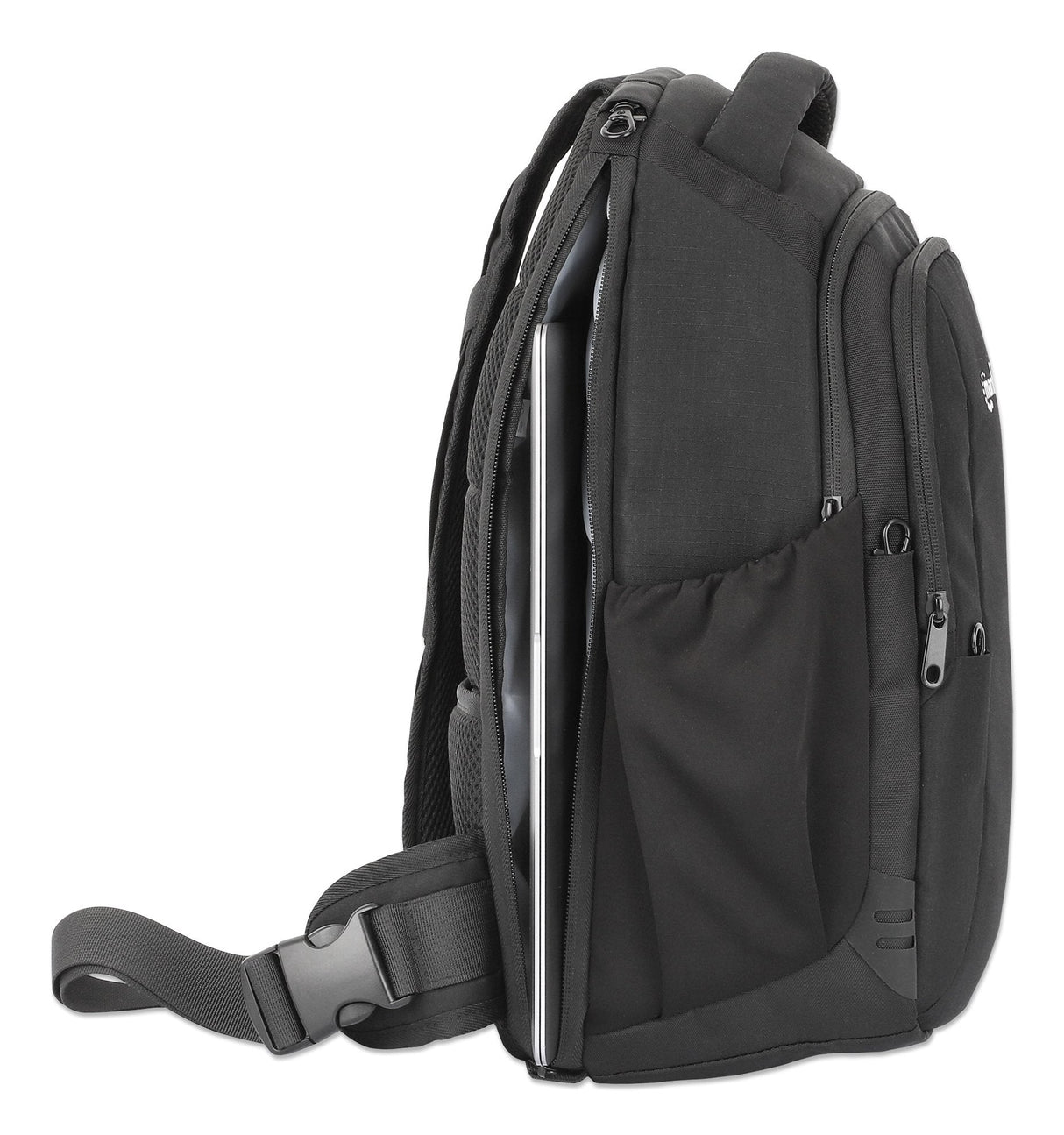 Mochila Manhattan Amsterdam13.3" Bandolera Negro