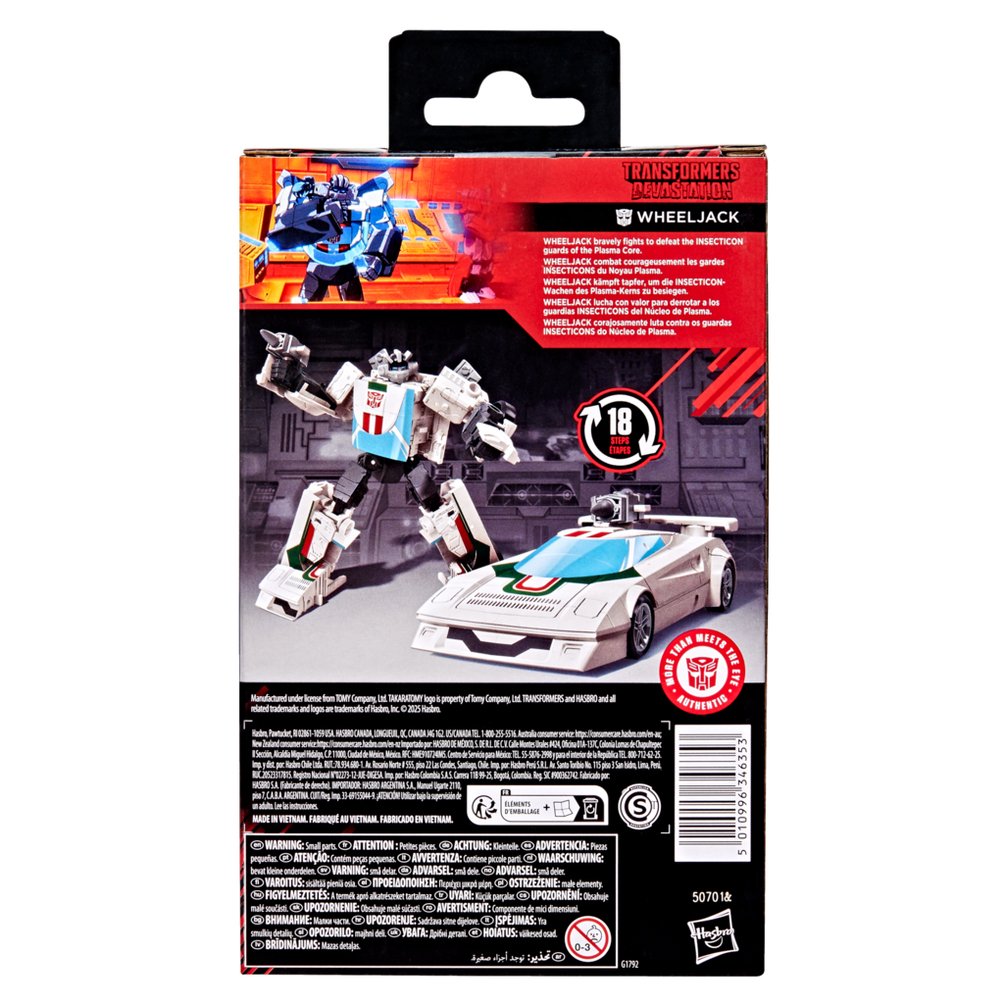 EAN 5010996346353 - Transformers Studio Series Devastation Wheeljack imagen 5