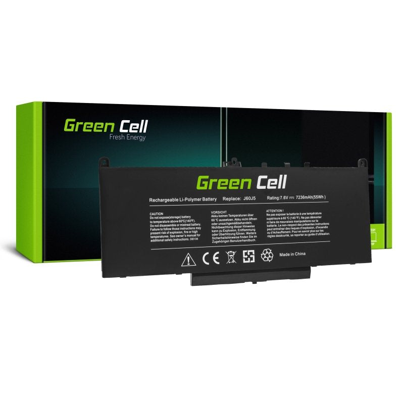 EAN 0590331722714 - Green Cell DE135 refacción para laptop Batería imagen 1