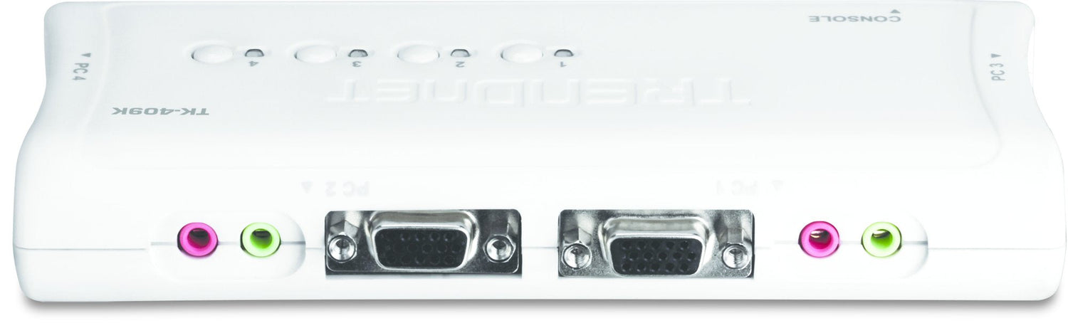 EAN 0710931304299 - Trendnet TK-409K interruptor KVM Azul imagen 3