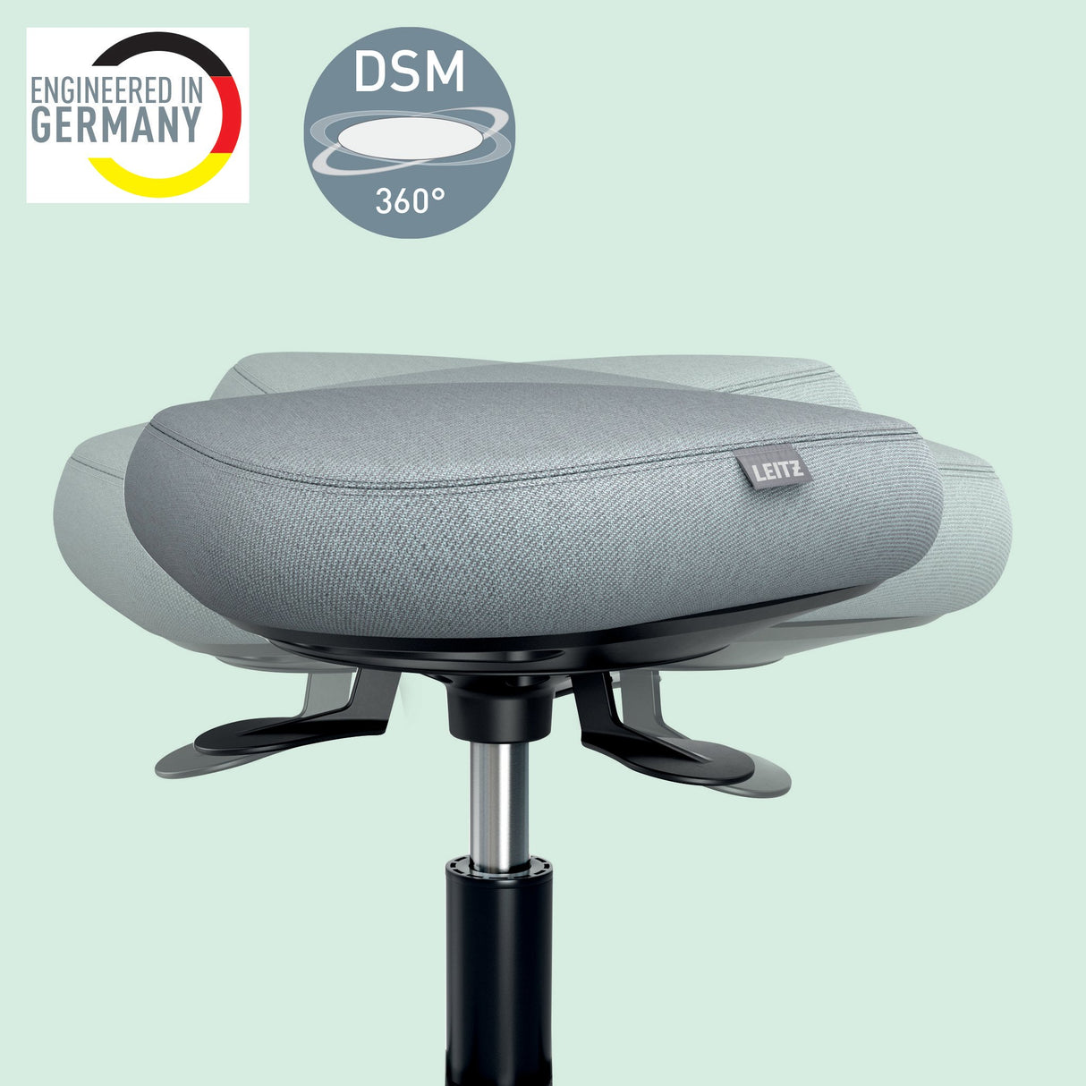 EAN 4002432136094 - Leitz 65770095 silla de oficina y de ordenador Asiento acolchado imagen 3