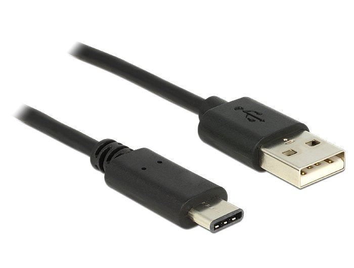 Delock Cable Usb 2.0 Typ-A Macho > Usb Tipo-C 2.0 Macho 1,0 M Negro