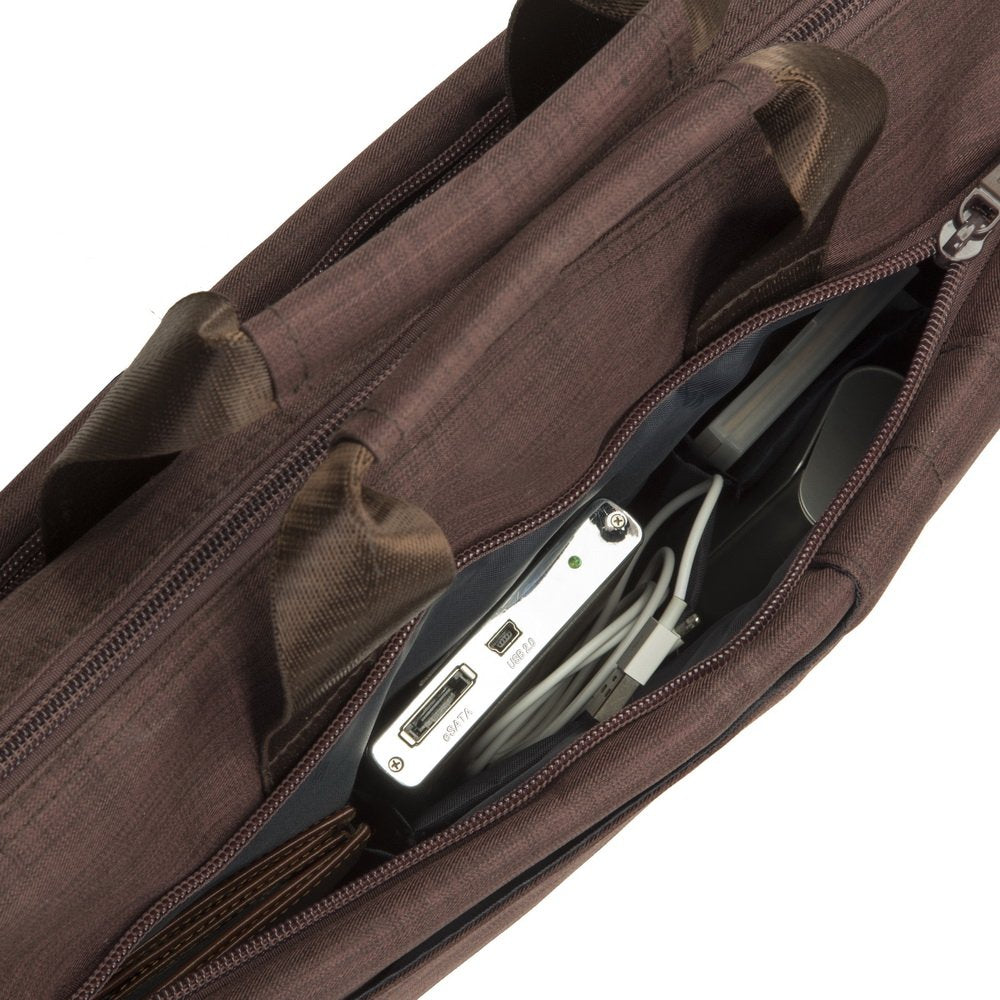 EAN 4260403570807 - Rivacase 8335 BROWN maletines para portátil 39,6 cm (15.6") Maletín Marrón imagen 11