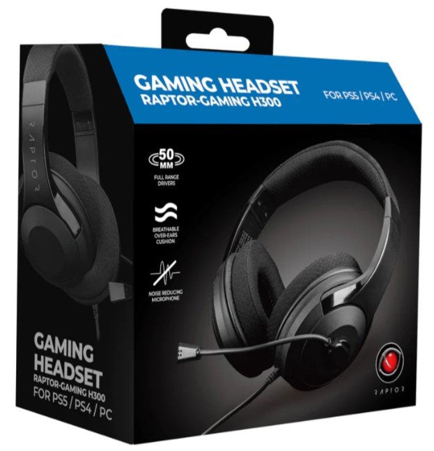 EAN 4251236201006 - Raptor Gaming RG-H300-B auricular y casco Auriculares Alámbrico Diadema Juego Negro imagen 4
