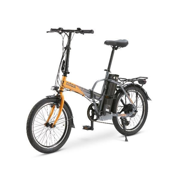 Nilox Nxebj1proog Bicicleta Eléctrica Negro, Naranja Acero 50,8 Cm (20") 23,5 Kg Litio