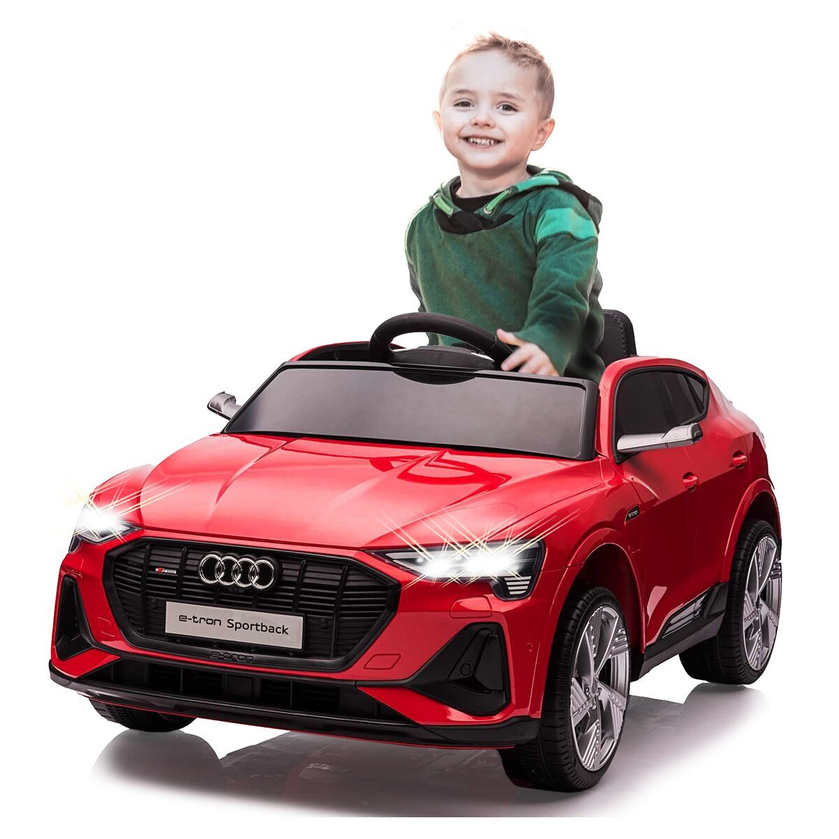 Jamara Ride-On Audi Sportsback E-Tron 12v Rojo 3+