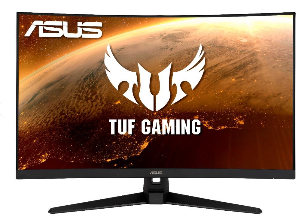 Monitor Asus 31.5 Tuf Gaming Vg328h1b - Led- Gebogen - Full Hd (1080p) - 79.8 Cm (31.4") Der Vg328h1b Widescreen Lcd-Monitor Von Asus Verfügt Über Ein Schärferes, Breiteres Und Helleres Display Als Seine Vorgänger Plus Eine Reihe V