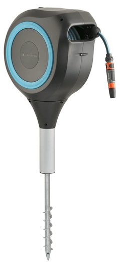 Manguera De Jardín Gardena Caja Enrollable M (Turquesa) 20 M