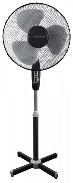 EAN 5901299914274 - Esperanza EHF001KE ventilador Negro, Cromo imagen 1