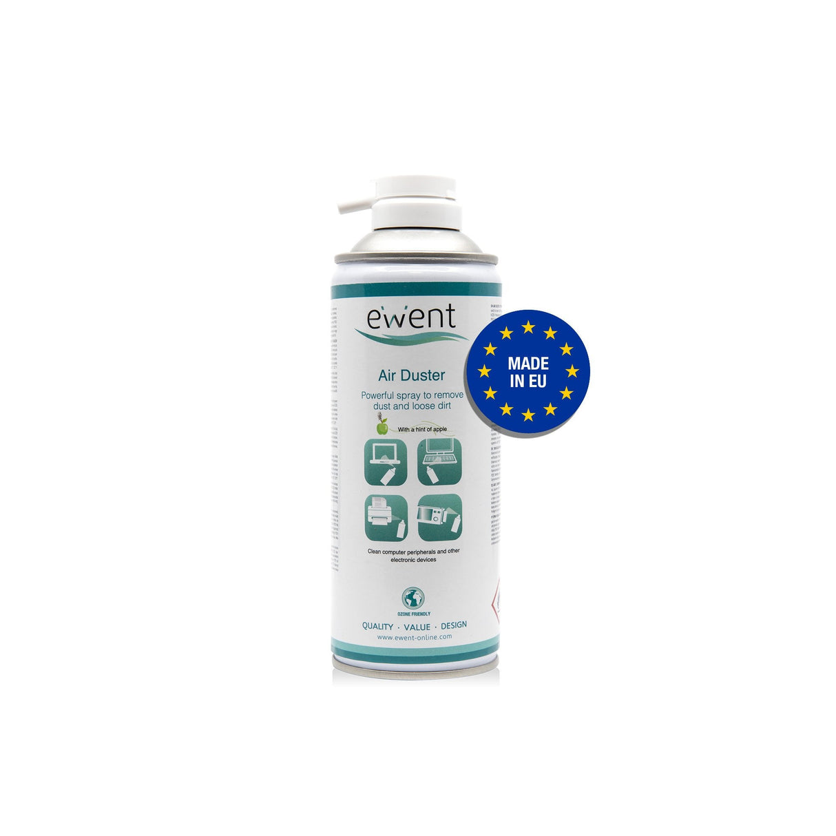 EAN 8052101431254 - Ewent EW5606 limpiador de aire comprimido 400 ml imagen 2