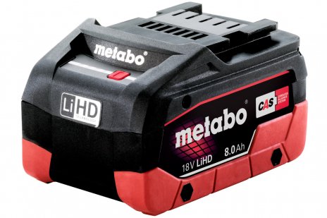 Metabo 18v 8,0ah Lihd Akku-Pack