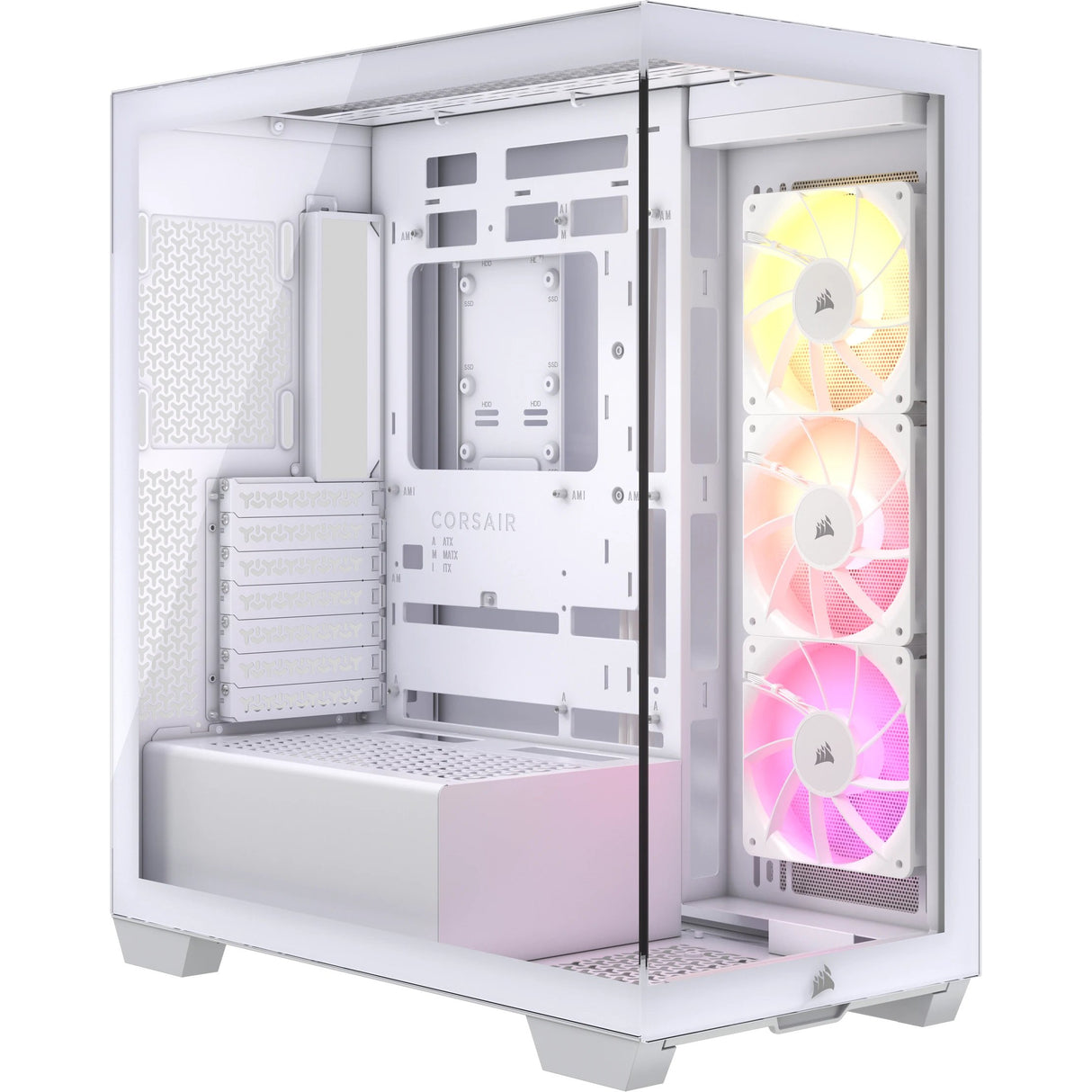 EAN 0840006686064 - Corsair 3500X ARGB Midi Tower Blanco imagen 1