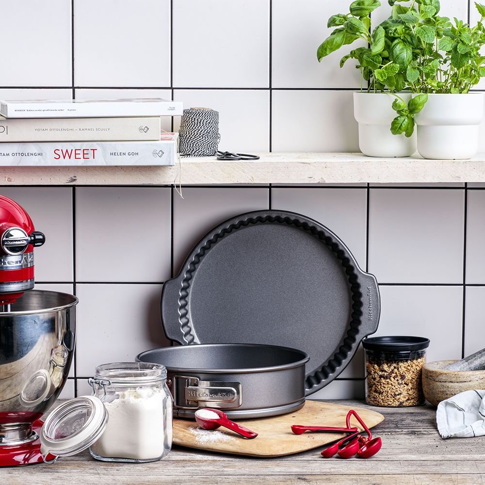 Kitchenaid Quicheform 28cm Grau
