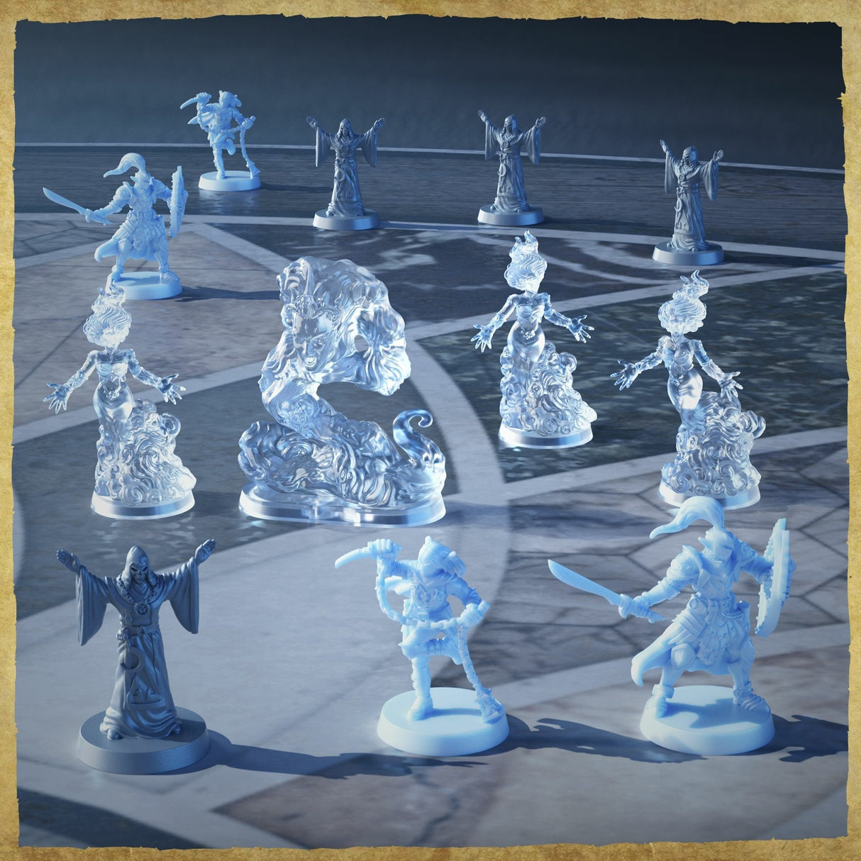 Expansion Juego De Mesa Salida De La Temible Luna Heroquest Ingles