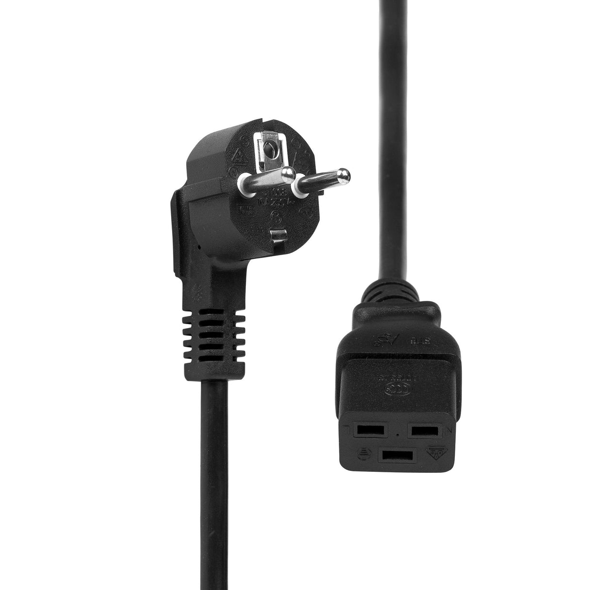 Proxtend Pc-Fac19-001 Cable De Transmisión Negro 1 M Enchufe Tipo F C19 Acoplador