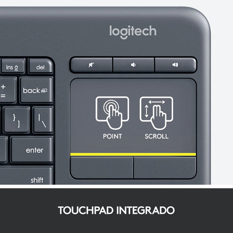 EAN 5099206059351 - Logitech 920-007137 teclado Hogar RF inalámbrico QWERTY Español Negro imagen 9