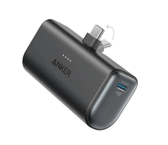 Powerbank Nano Anker 5k 22,5w Conector Usb-C Negro