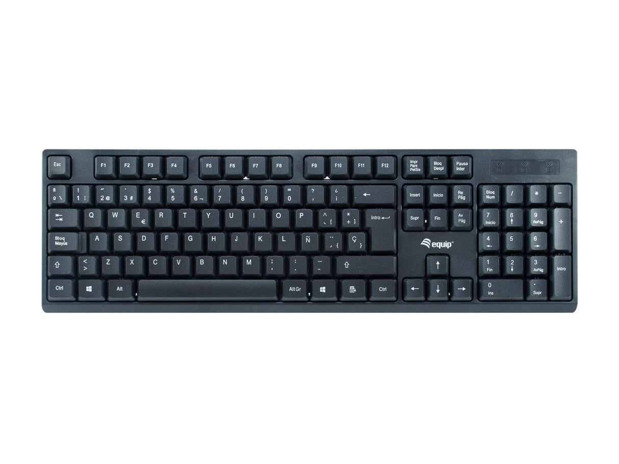 EAN 4015867230985 - Equip 245221 teclado Ratón incluido Oficina RF inalámbrico QWERTY Español Negro imagen 2