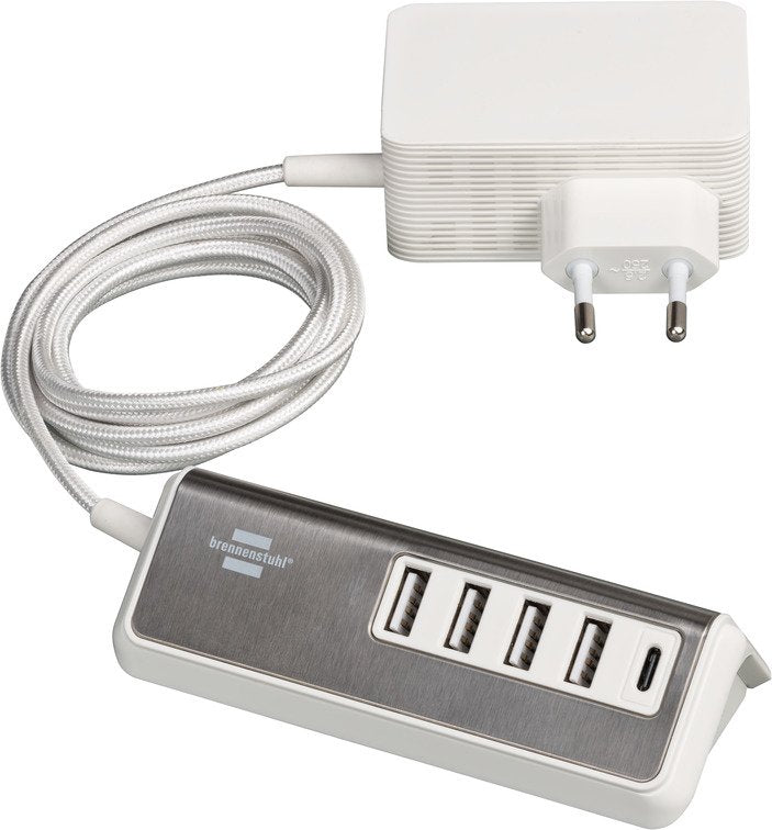 EAN 4007123672295 - Brennenstuhl 1508230 cargador de dispositivo móvil Universal Acero inoxidable, Blanco Corriente alterna I imagen 6