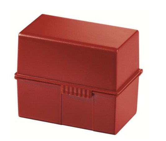 Han A6 Karteikasten A6 400 Karteikarten Rojo