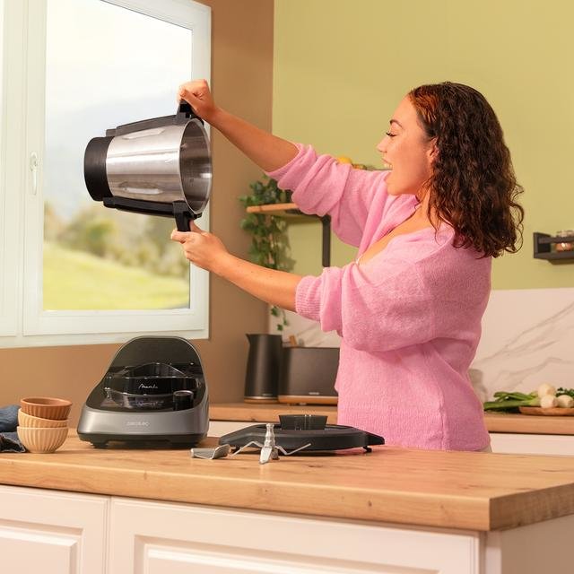 EAN 8435484043465 - Cecotec Mambo Touch con Jarra Habana 1600 W 3,3 L Negro, Acero inoxidable imagen 7