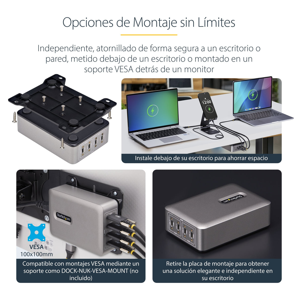 EAN 65030919654 - StarTech.com 424DEU-USB-C-CHARGER cargador de dispositivo móvil Universal Gris Corriente alterna Carga rápi imagen 14