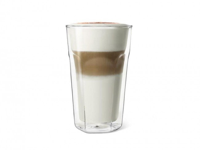 2 Vasos Latte Macchiato De Doble Pared Leopold Vienna Lv01516