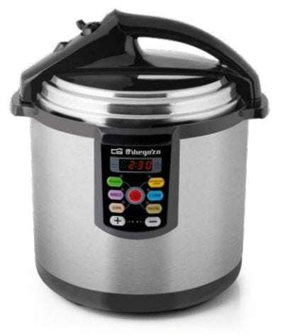 EAN 8436044537226 - Orbegozo HPE 8075 8 L 1400 W Negro, Acero inoxidable imagen 1