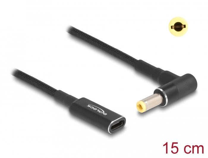 EAN 4043619600403 - DeLOCK 60040 adaptador e inversor de corriente Interior Negro imagen 3