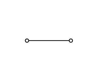 Wago 264-701 2-Leiter-Mini-Durchgangs- Klemme,2,5 Mm,Mit Prfmglichkeit