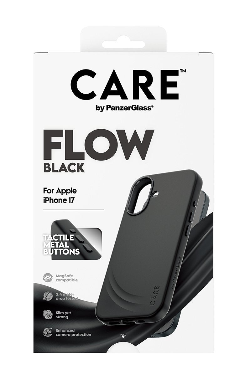 Panzerglass Care By ® Flow Case Black W. Magsafe Iphone 17 Funda Para Apple - Iphone 17 Negro