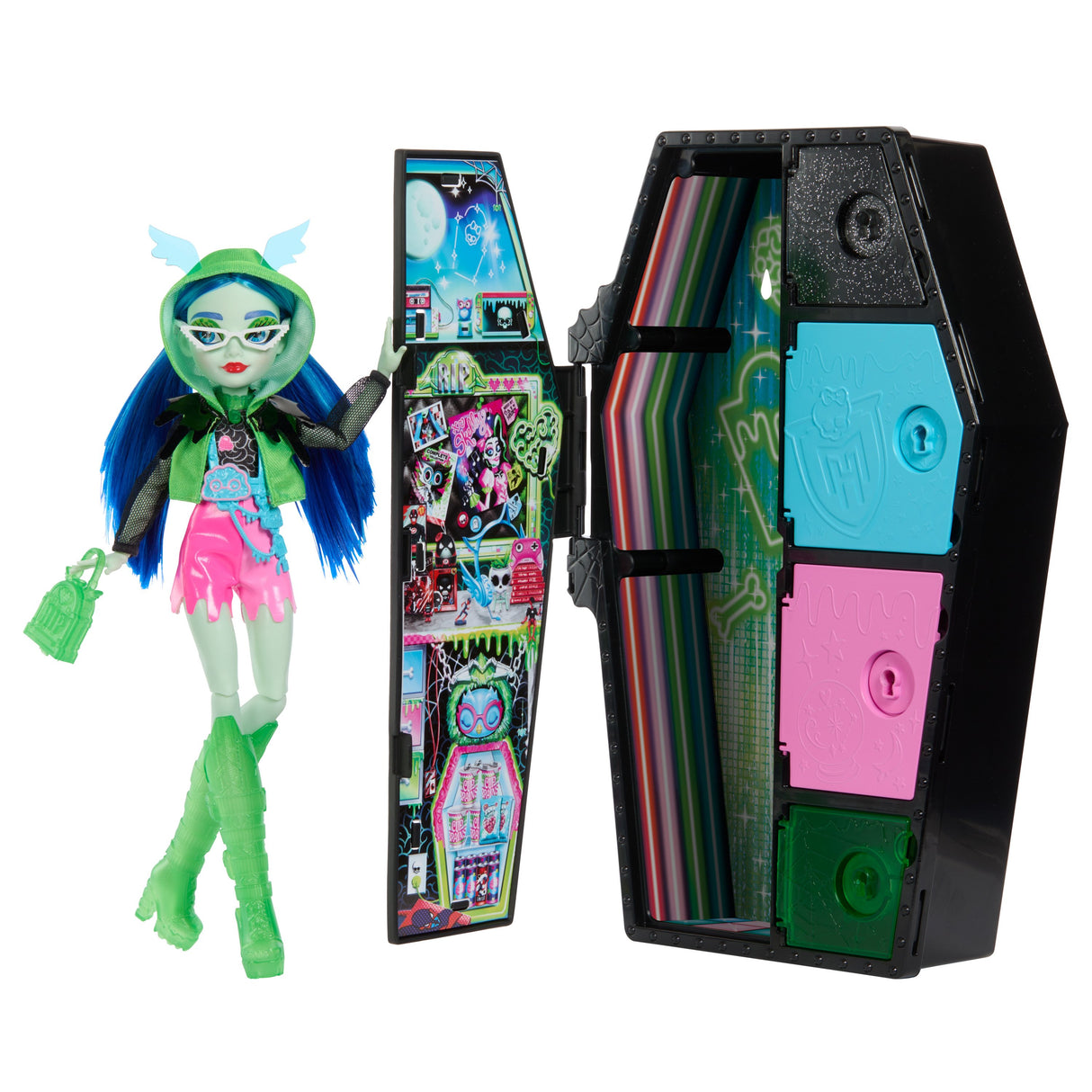 EAN 0194735139347 - Monster High Skulltimate Secrets HNF81 muñeca imagen 6