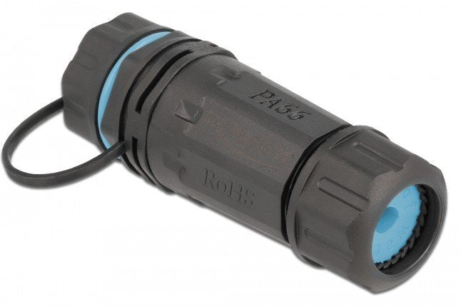 EAN 4043619867011 - DeLOCK 86701 cambiador de género para cable RJ-45 Negro imagen 1