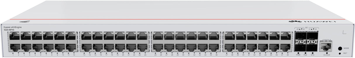 EAN 6901443450114 - HUAWEI eKit S220 Series S220-48P4S Gestionado L2 Gigabit Ethernet (10/100/1000) Energía sobre Ethernet (P imagen 1