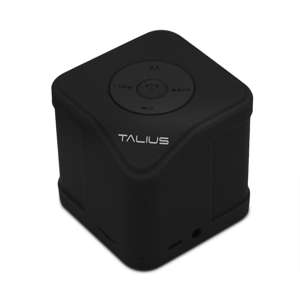 Talius Altavoz Cube 3w Fm/ Sd Bluetooth Black