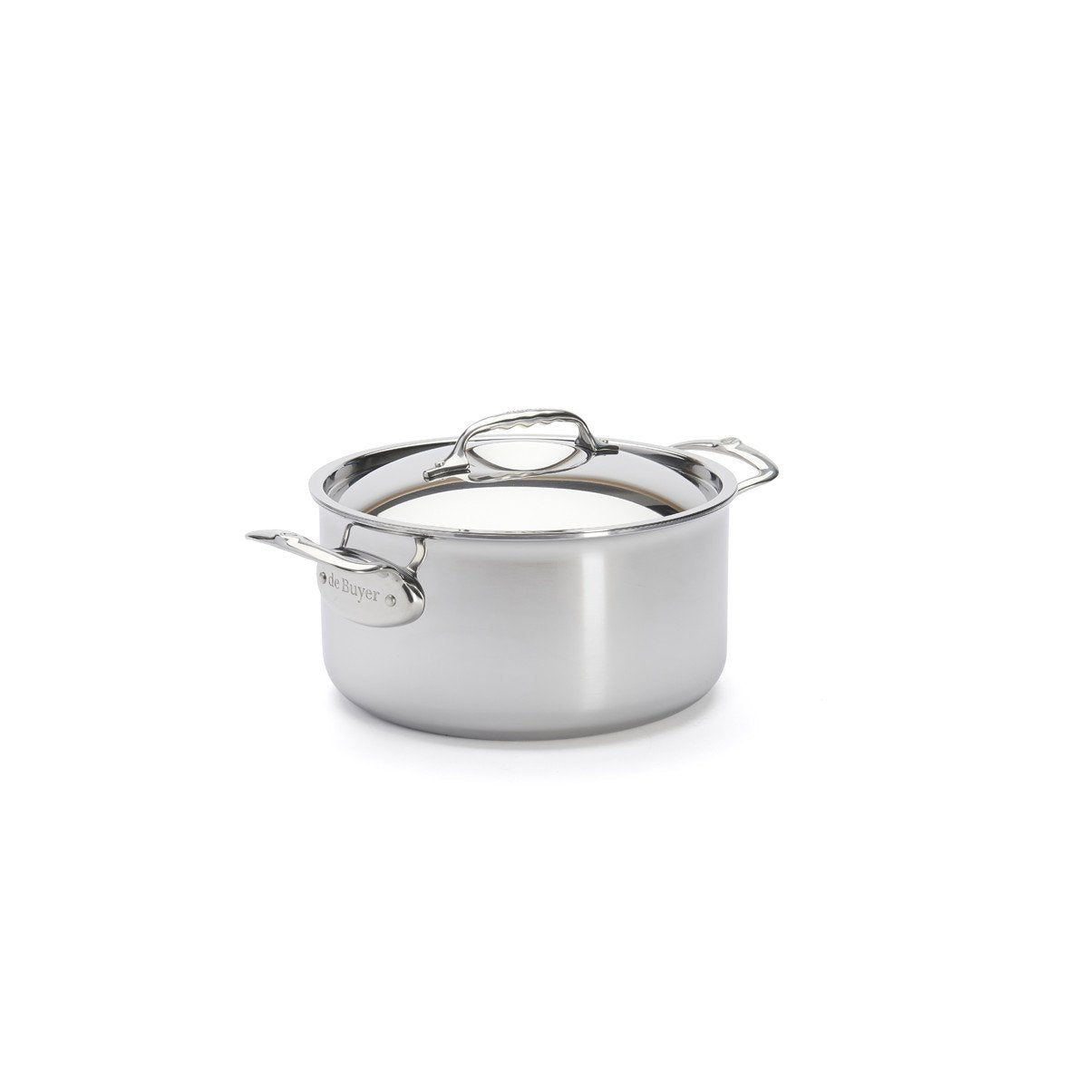 De Buyer 3742.24 Cacerola 4,1 L Alrededor Acero Inoxidable