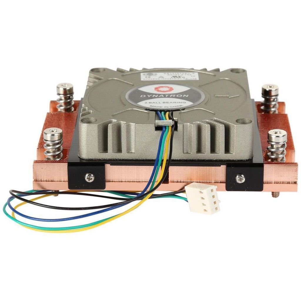 Dynatron A18 Sistema De Refrigeración Para Ordenador Procesador Refrigerador De Aire 7 Cm Cobre, Oro 1 Pieza(S)