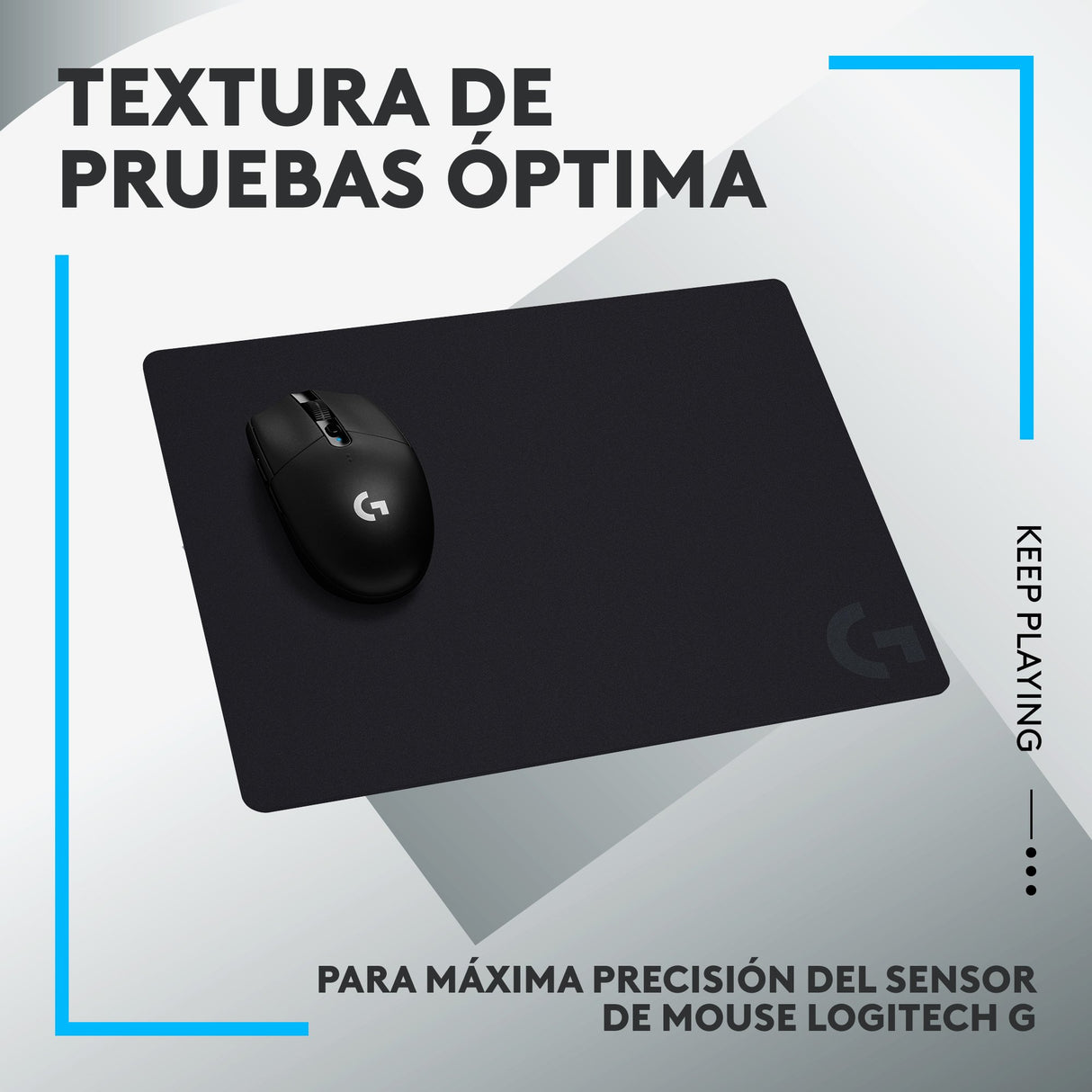 EAN 5099206104396 - Logitech G 943-000792 alfombrilla para ratón Alfombrilla de ratón para juegos Negro imagen 4