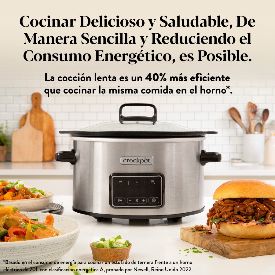 EAN 5060569674826 - Crock-Pot CSC111X olla de cocción lenta 3,5 L 220 W Acero inoxidable imagen 5