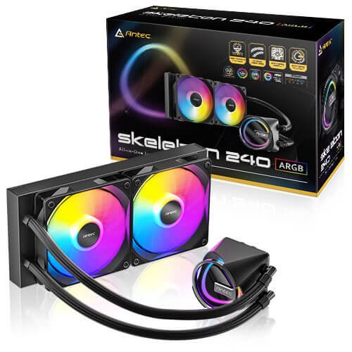 EAN 761345400657 - Antec Skeleton 240 Procesador Sistema de refrigeración líquida todo en uno 12 cm Negro imagen 11