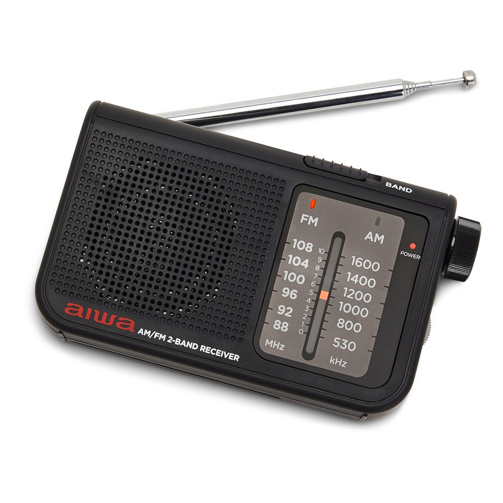 Radio Portátil Aiwa Rs-55bk Negra